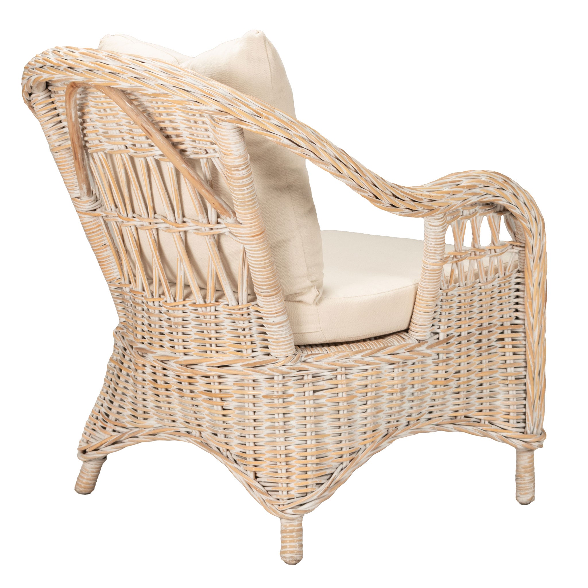 Monterrey Armchair - White Washed