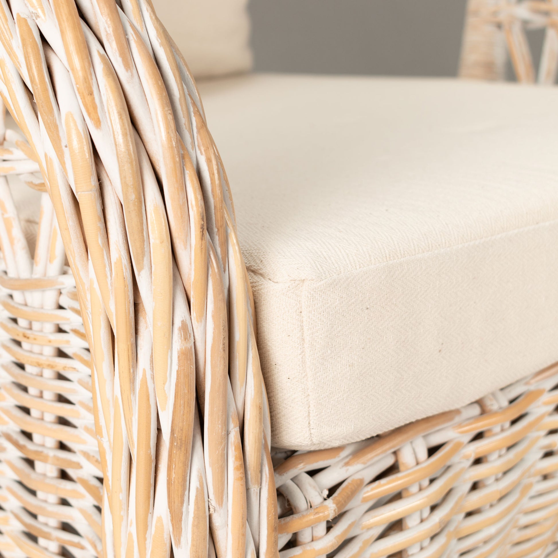 Monterrey Armchair - White Washed