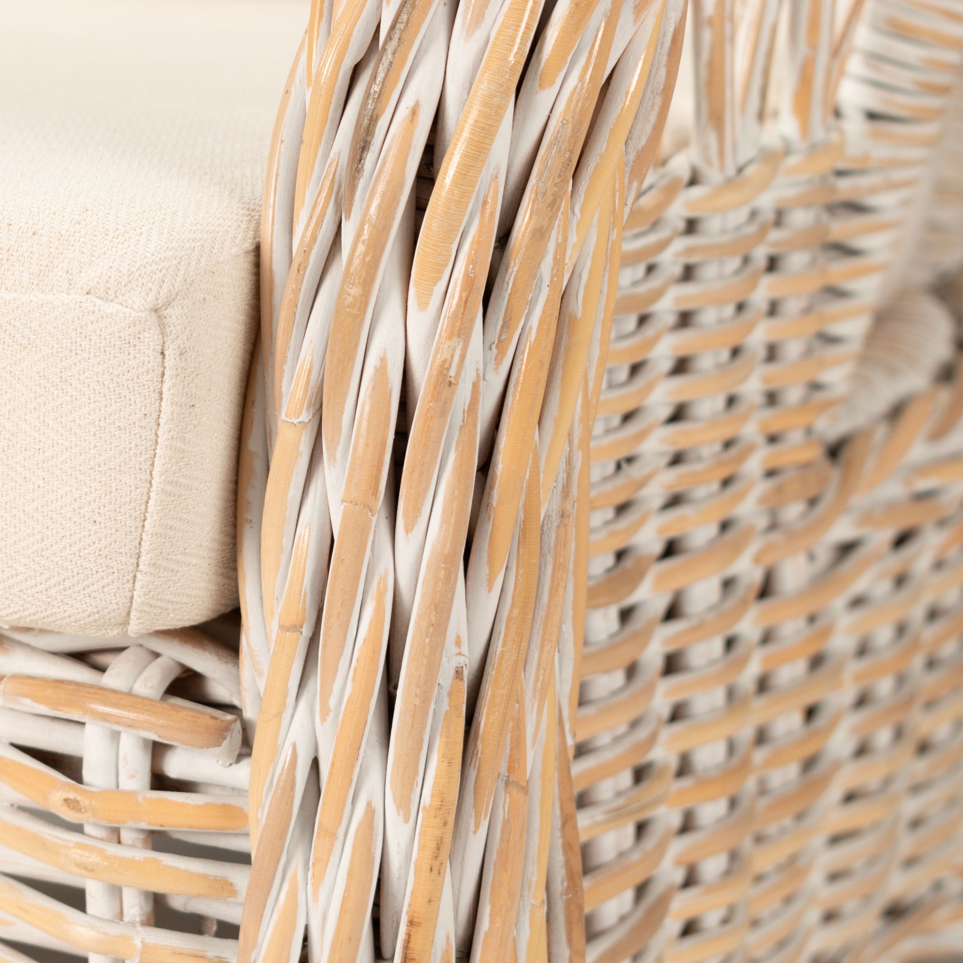 Monterrey Armchair - White Washed