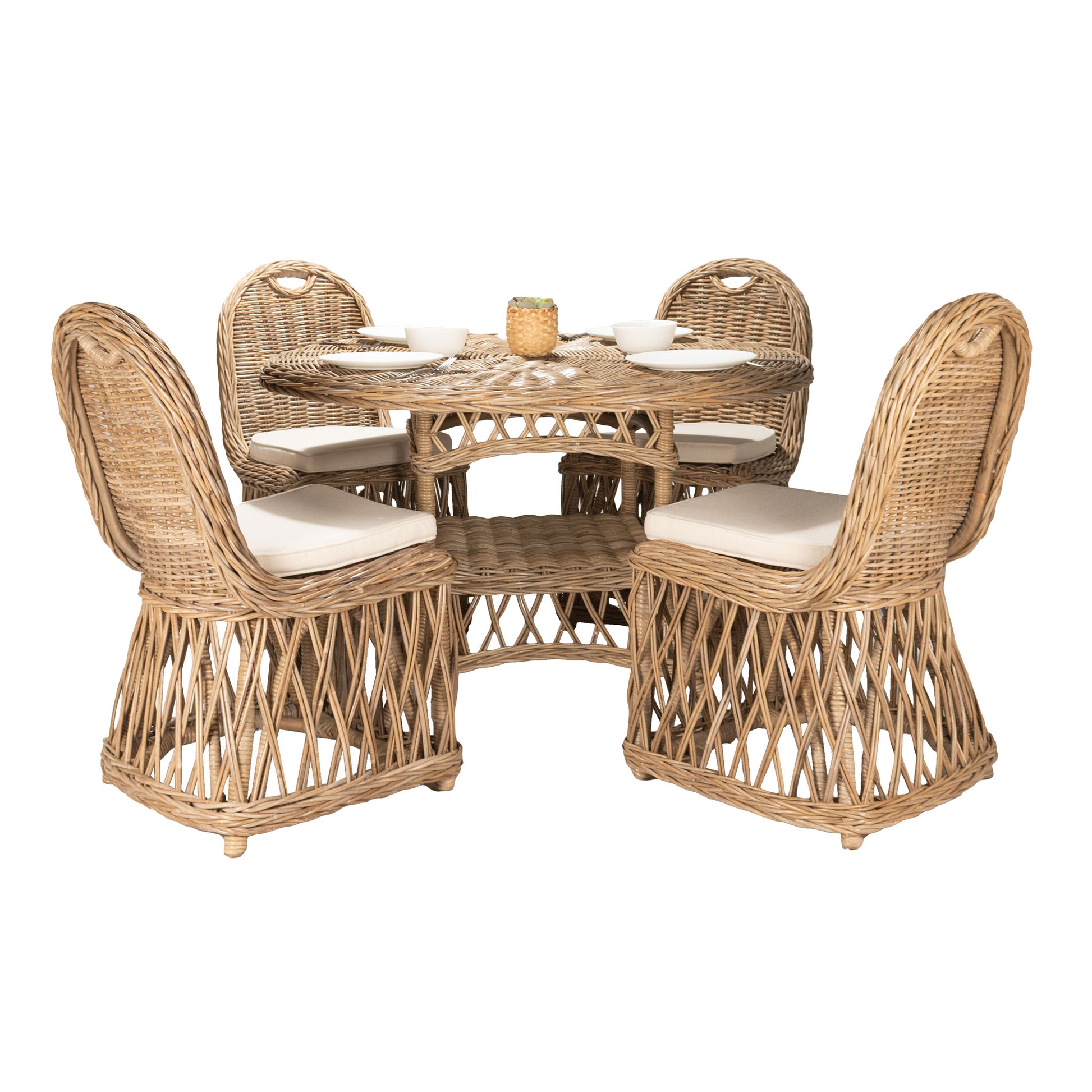 Calistoga Dining Set Natural