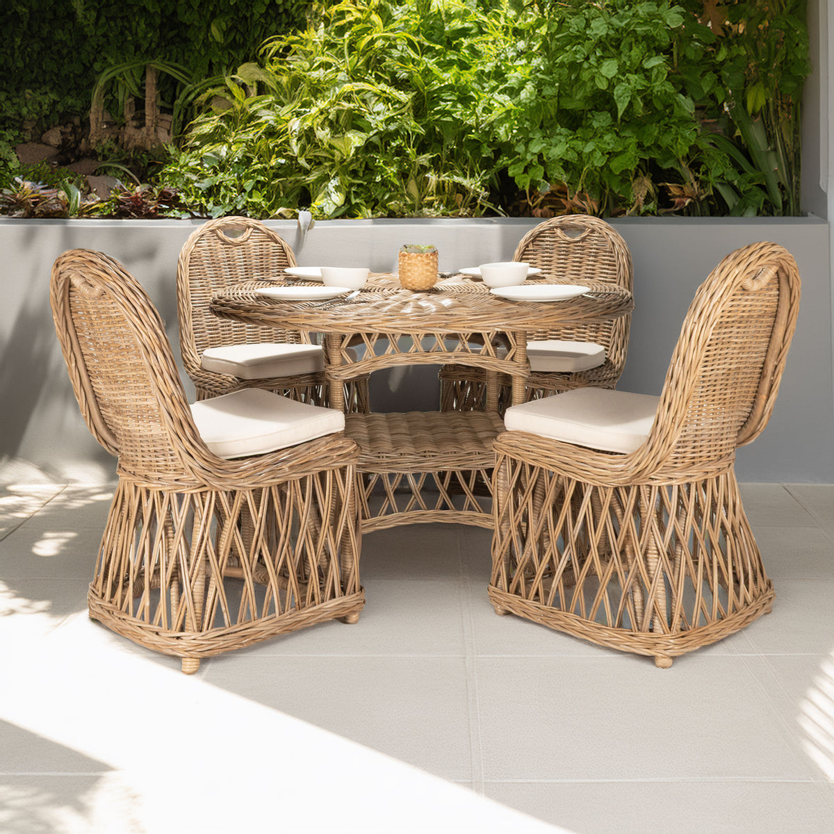 Calistoga Dining Set Natural