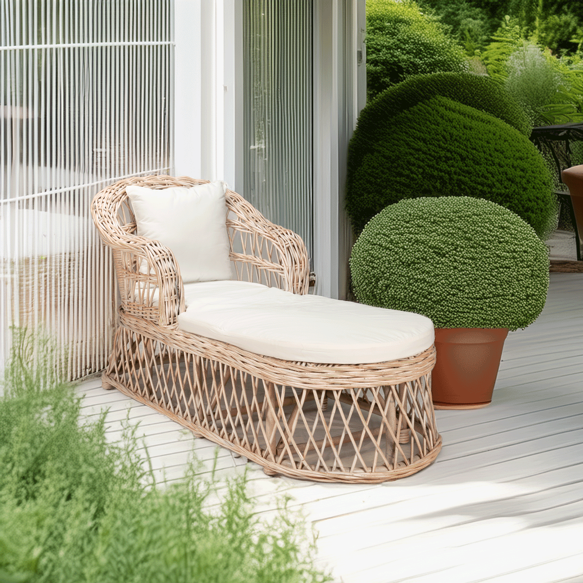 Belize Daybed Rattan Rattan - Daybeds & Lounges