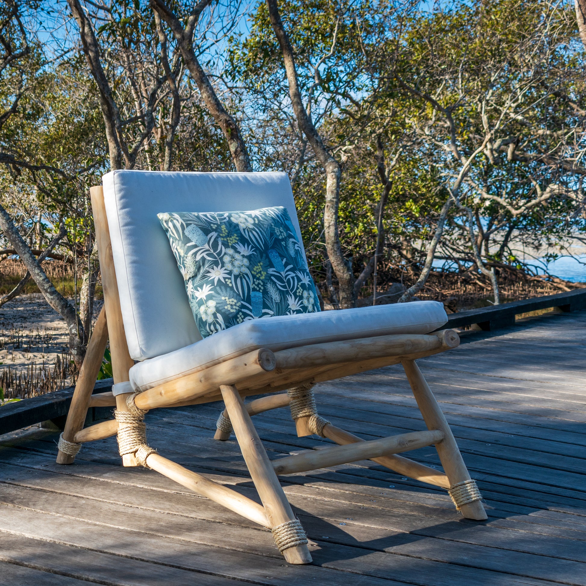 Fraser Teak Easy Chair