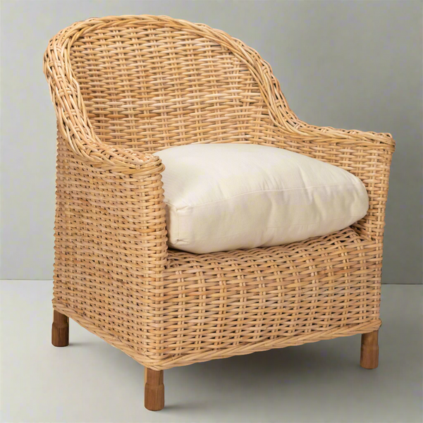 The Palms Armchair Natural Finish