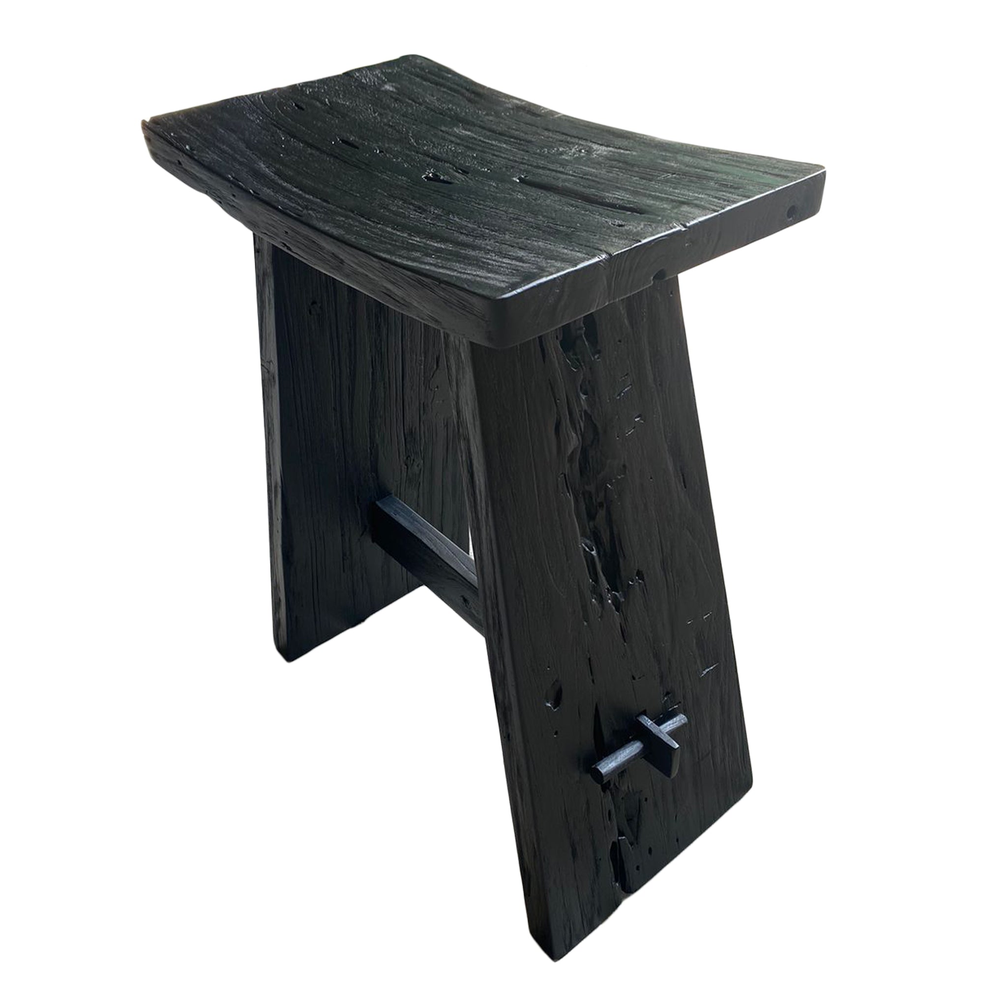 Algourie Reclaimed Teak Bar stool