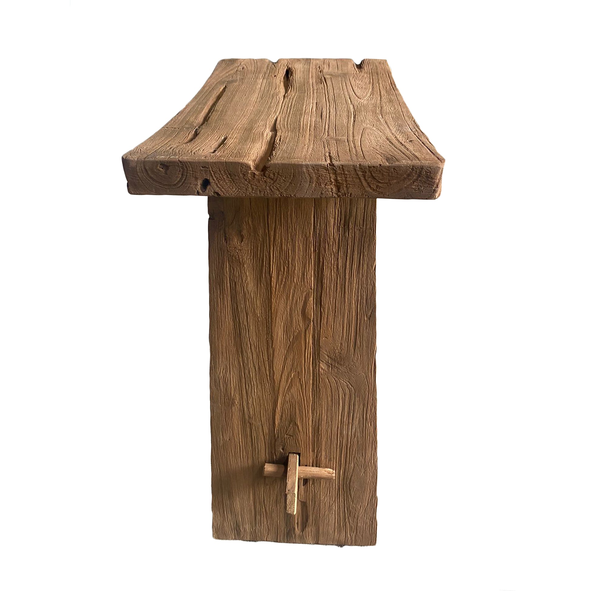 Algourie Reclaimed Teak Bar stool Natural