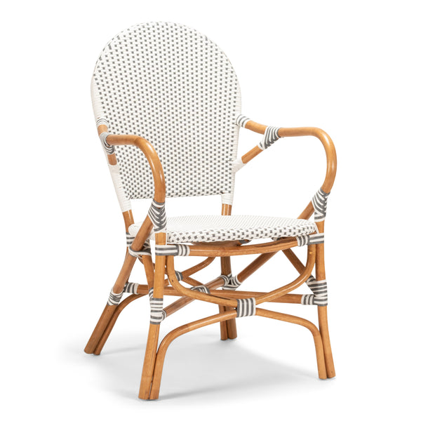 Eiffel Bistro Chair - Grey and White Decor