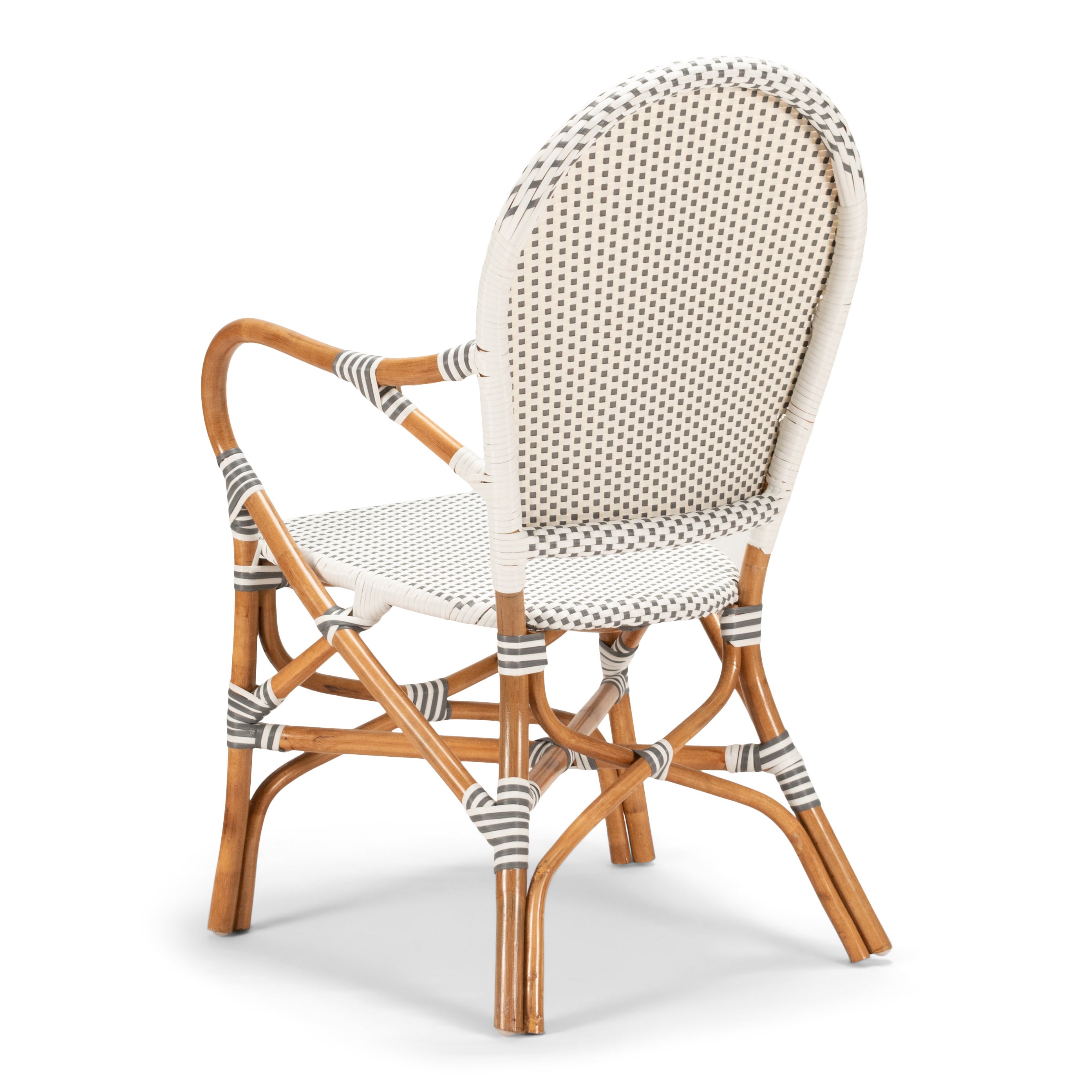 Eiffel Bistro Chair - Grey and White Decor