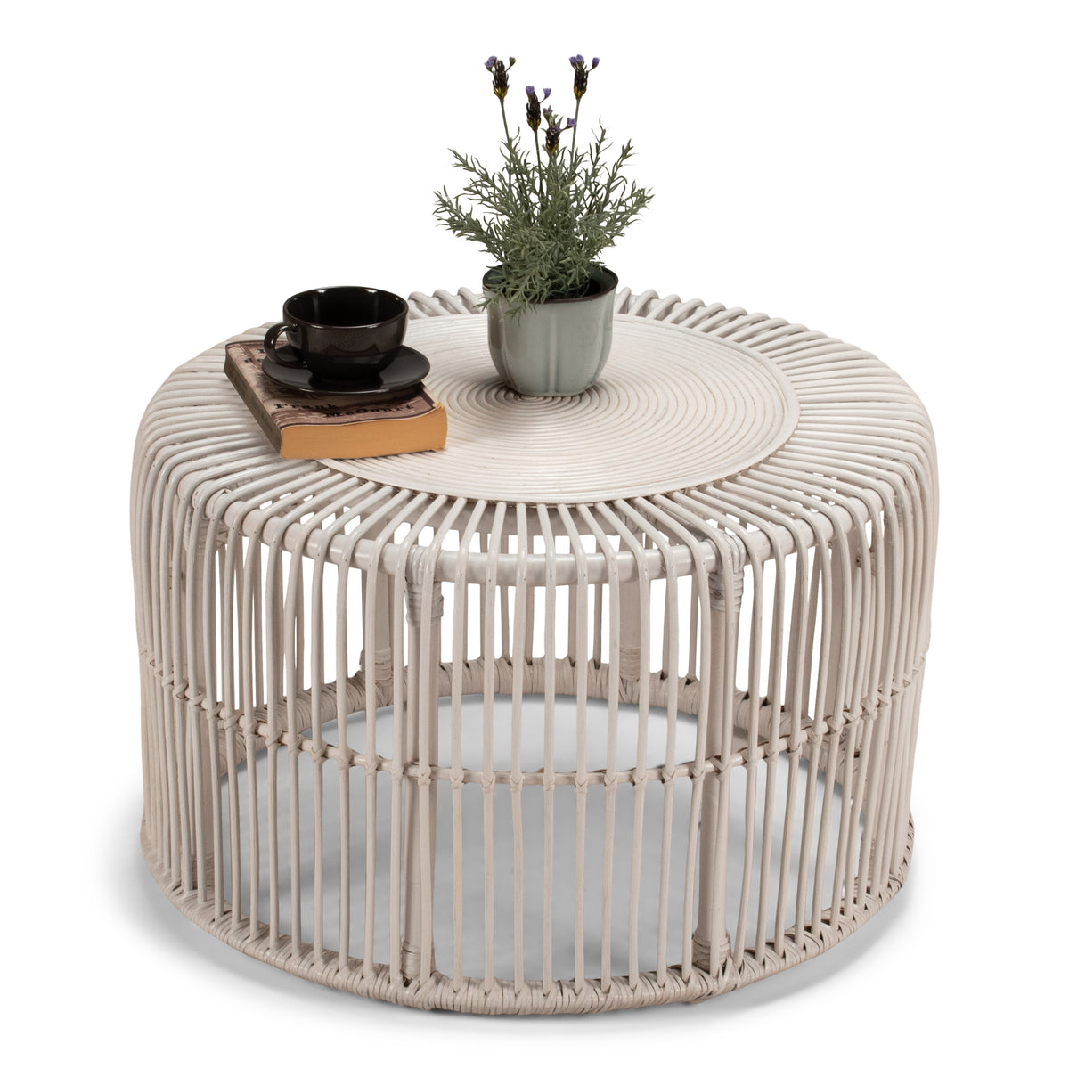 Montego Coffee Table White – Republic of Rattan