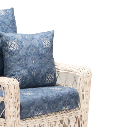 Napa 3 Seat Sofa White Washed