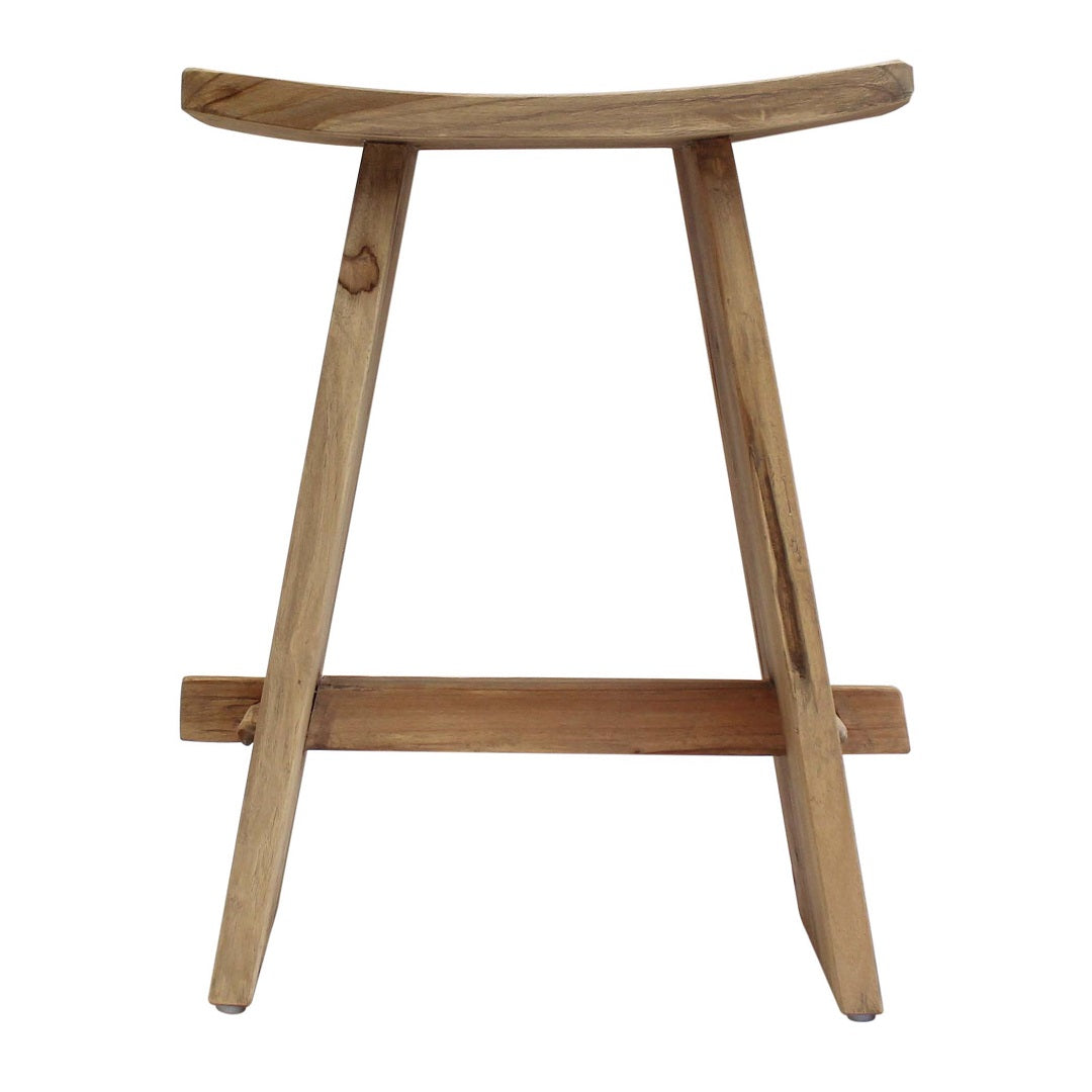 Algourie Reclaimed Teak Bar stool Natural