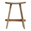 Algourie Reclaimed Teak Bar stool Natural