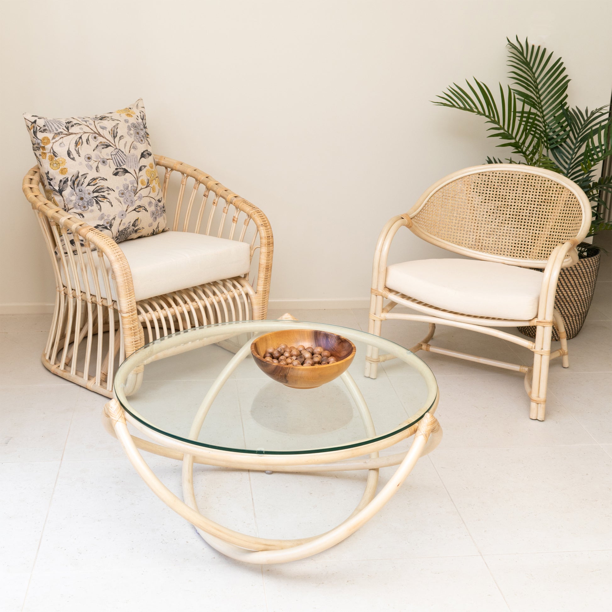Bel Air Round  Coffee Table Natural