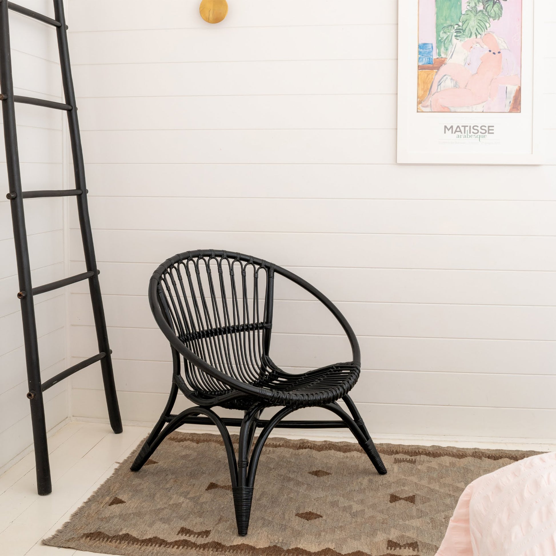Berkeley Armchair Midnight Black