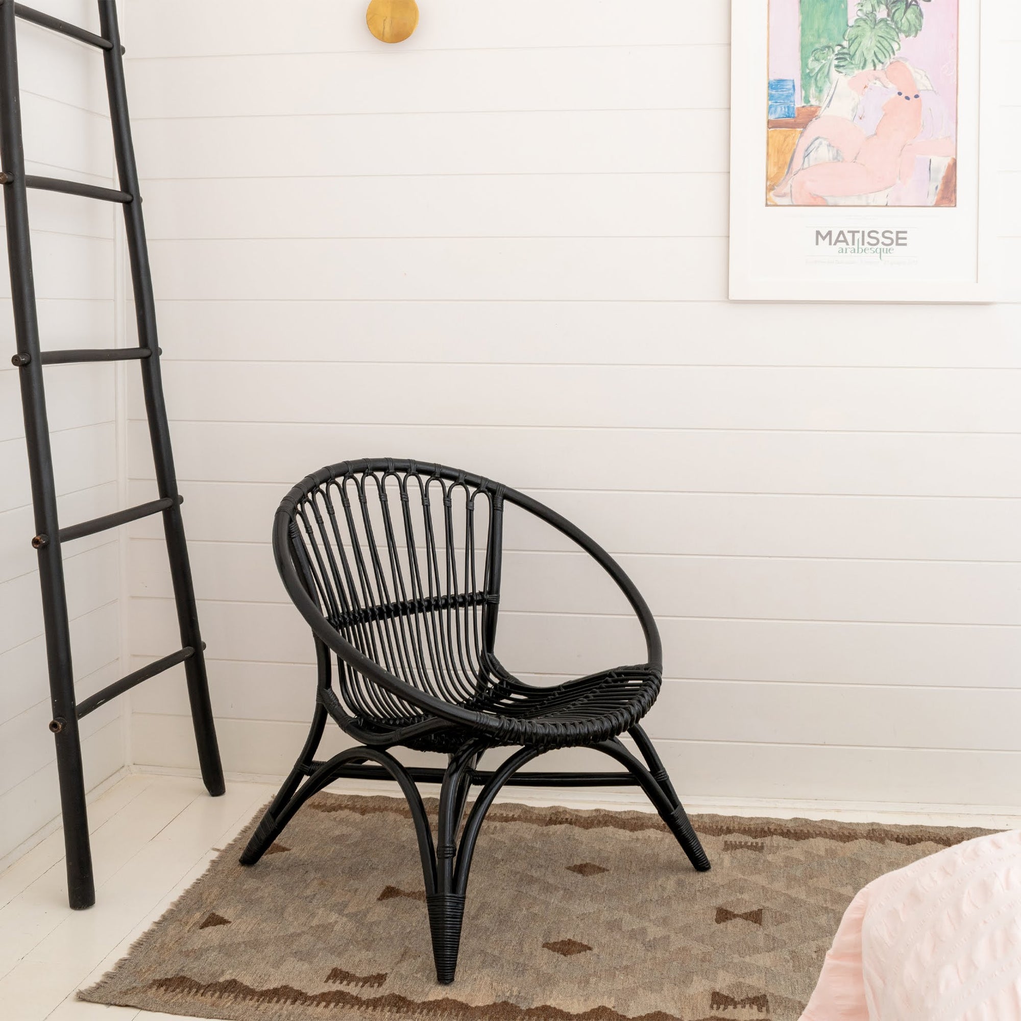 Berkeley Armchair Midnight Black